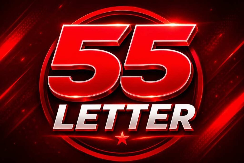 55 letter